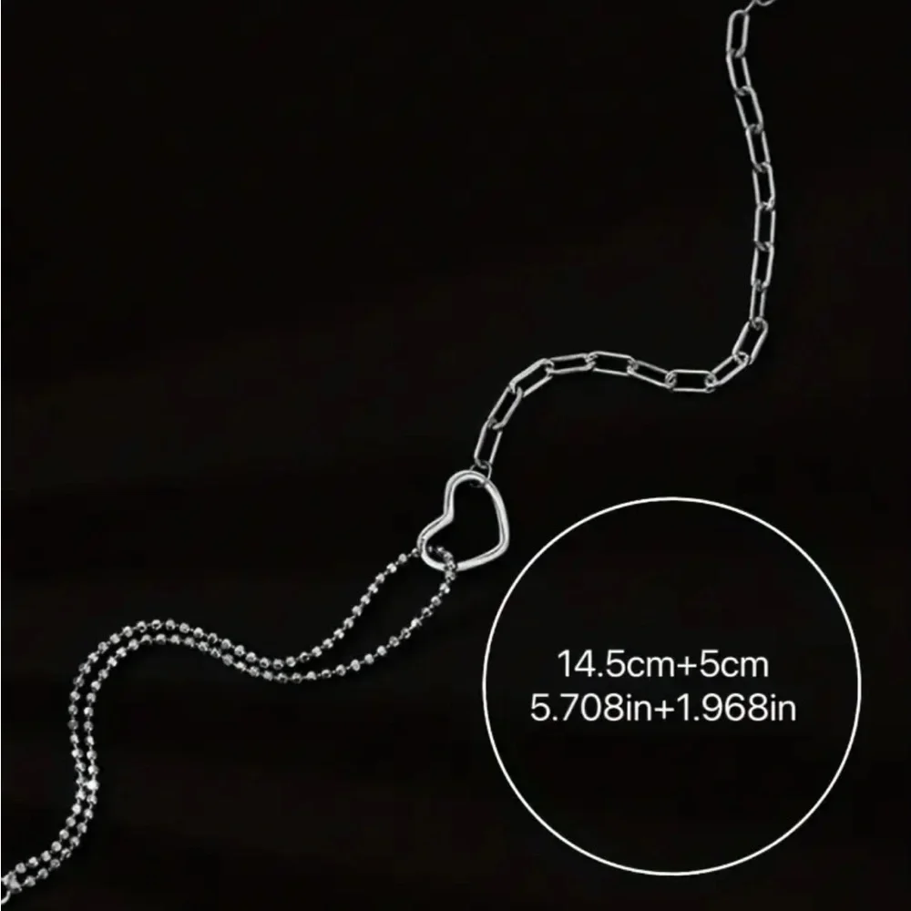 Sterling Silver Plated Heart Bracelet - Picture 3 of 3